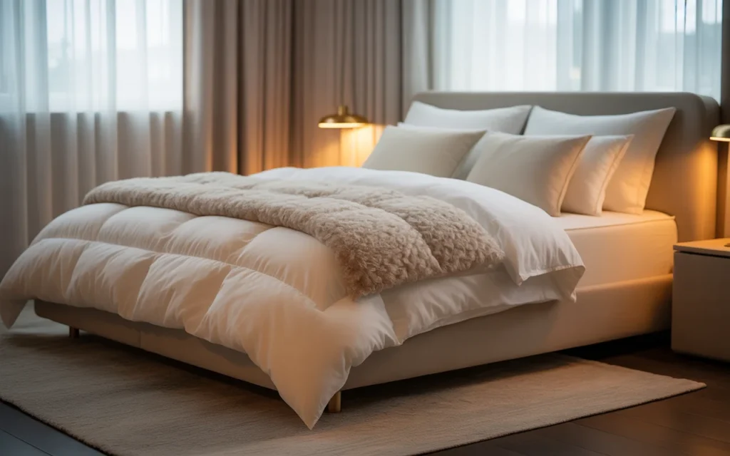 10 Cozy Bedroom Decor Ideas You’ll Fall in Love With 7 cozy bedroom with plump pillows crisp sheets luxury comforter