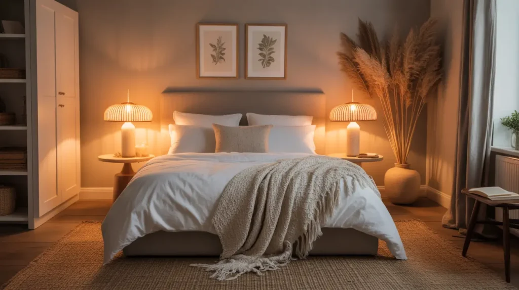10 Cozy Bedroom Decor Ideas You’ll Fall in Love With 2 styled cozy bedroom soft textures reading corner 1