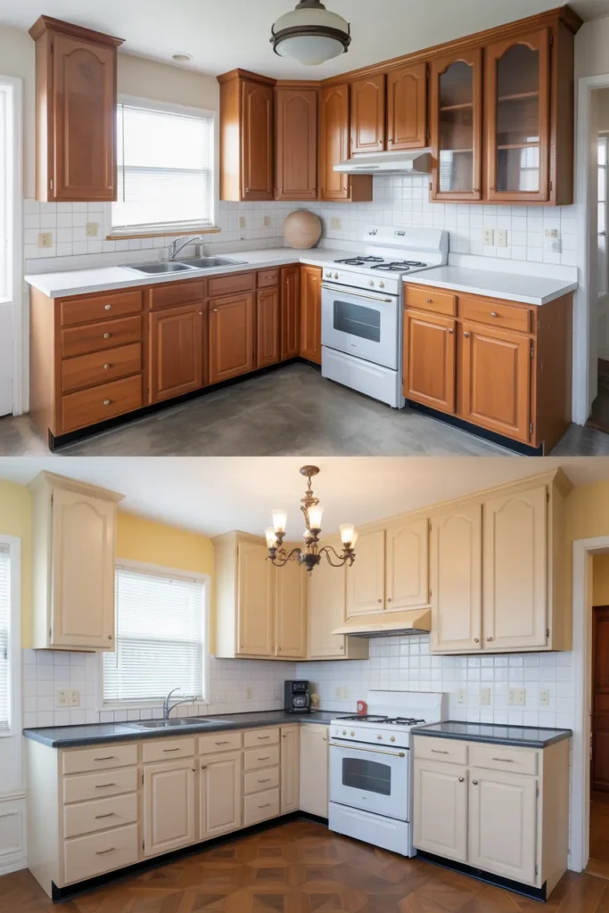 10x12 Kitchen Cabinet Cost in 2025 – Real Prices, Materials & Budget Guide 13 10x12 kitchen showing dramatic improvement