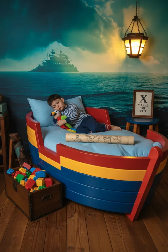 31 Creative Kids Bedroom Ideas to Inspire Your Child’s Dream Space 21 Adventure filled kid bedroom