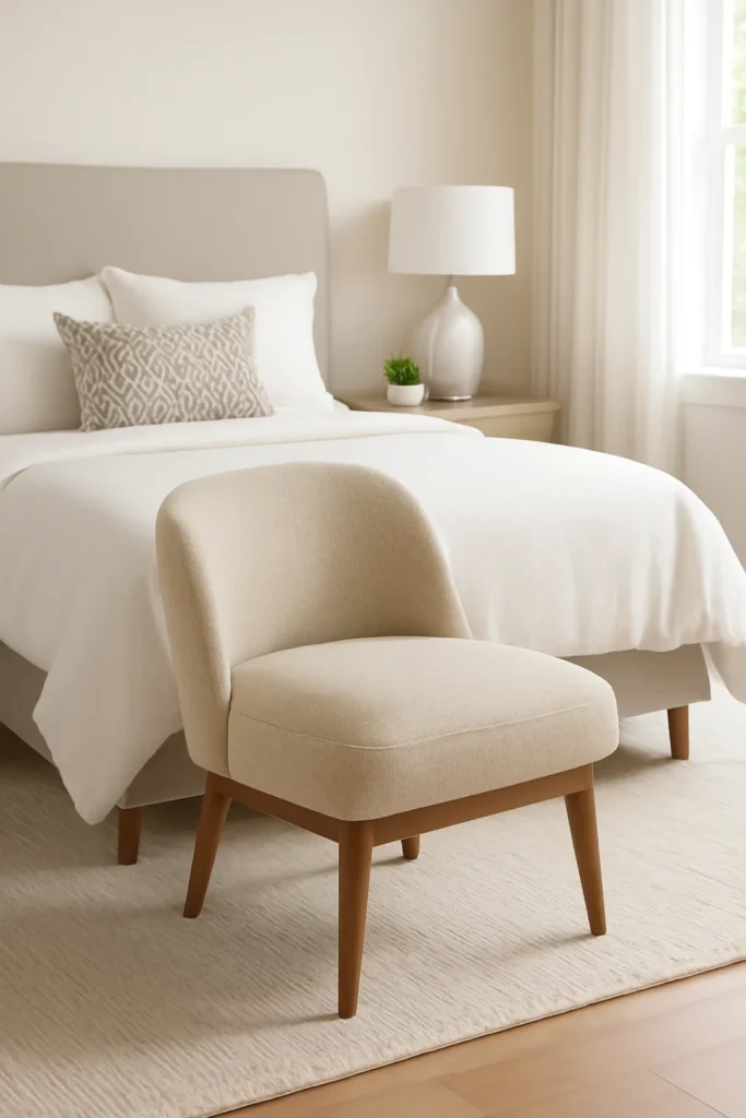 An accent chair