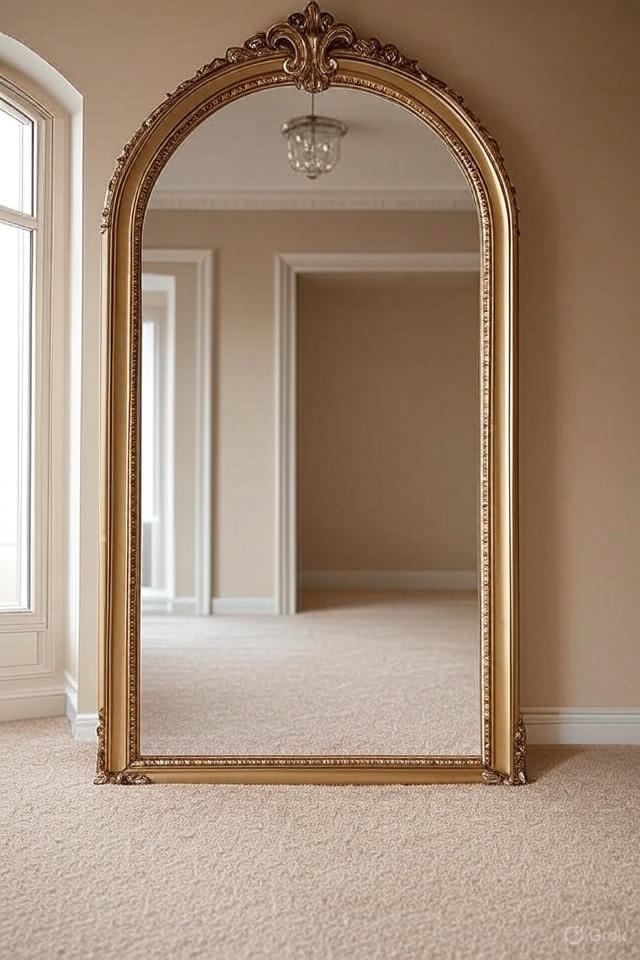 28 Elegant Mirror Wall Decor Styles to Refresh Your Home 19 Arch Shaped Mirror