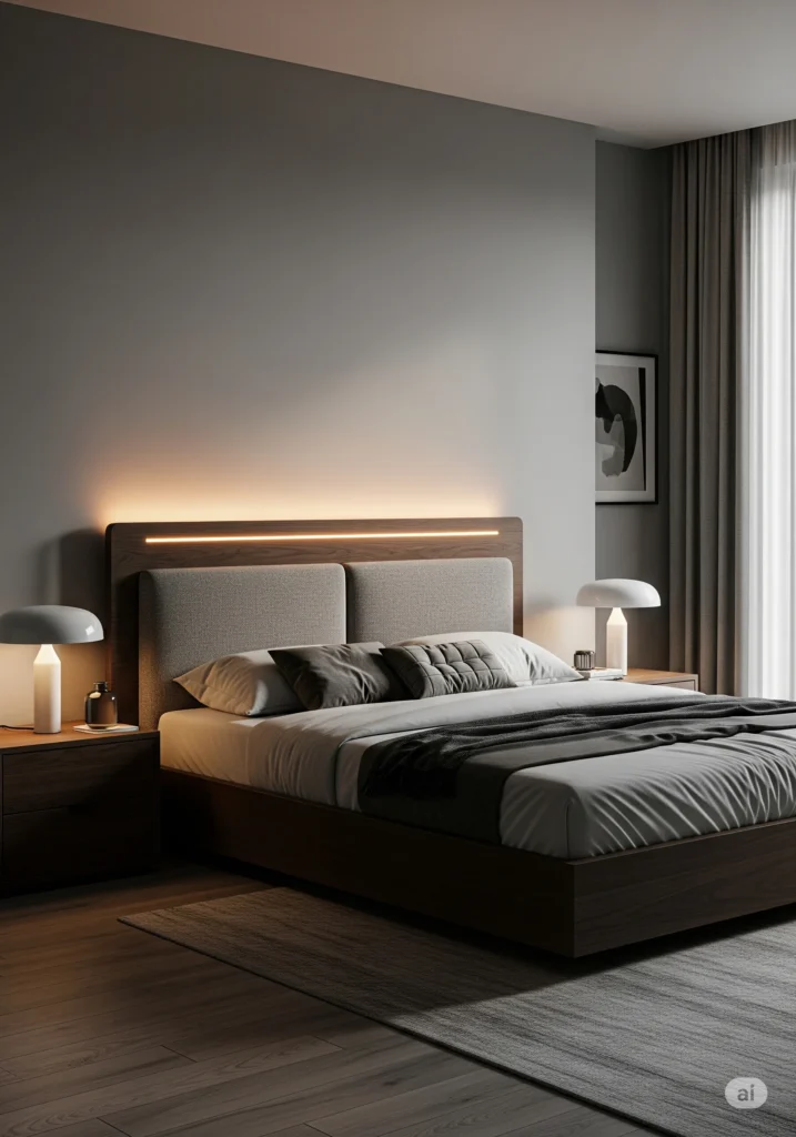 20 Unique Bedroom Lighting Ideas for a Stylish & Cozy Space 6 Backlit Headboards