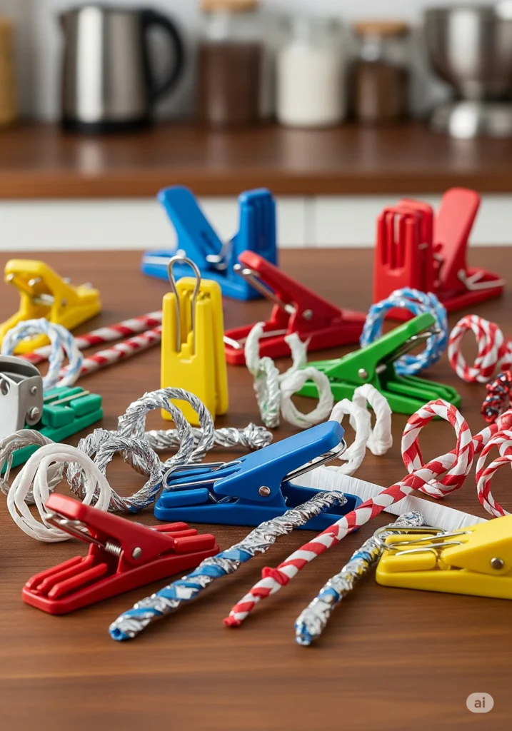 Top 30 Kitchen Accessories to Upgrade Your Cooking Space 28 Bag Clips and Ties 1