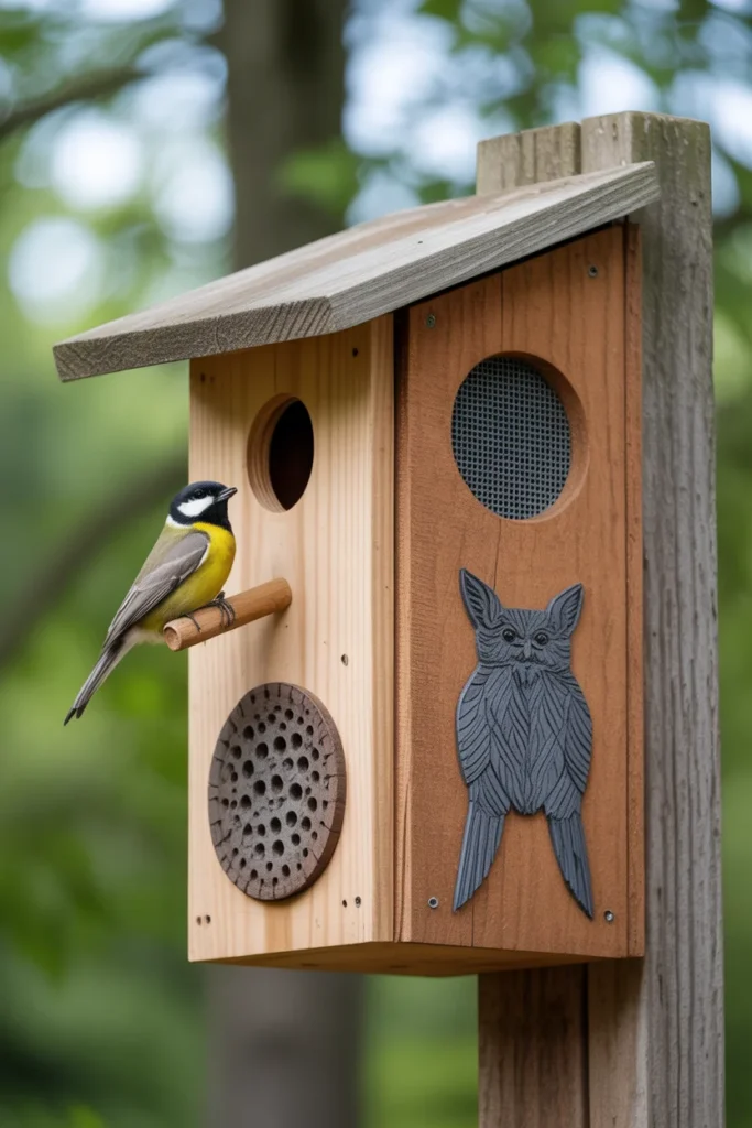 27 Stunning Garden Art Ideas for Outdoor Living Inspiration 18 Bird Houses and Wildlife Art
