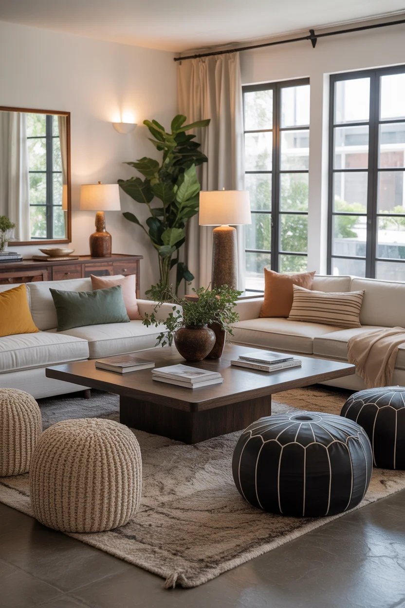 Coffee Table Centered Layout
