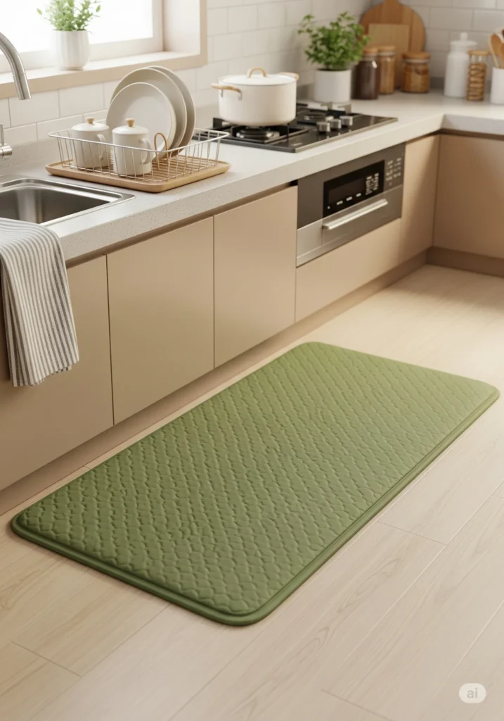 Top 30 Kitchen Accessories to Upgrade Your Cooking Space 31 Comfortable Kitchen Mat