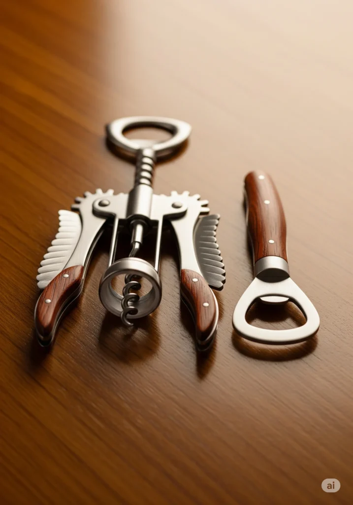 Top 30 Kitchen Accessories to Upgrade Your Cooking Space 21 Corkscrew and Bottle Opener Set 1