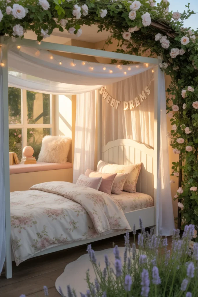 31 Creative Kids Bedroom Ideas to Inspire Your Child’s Dream Space 23 Fairy tale cottage inspired kids bedroom