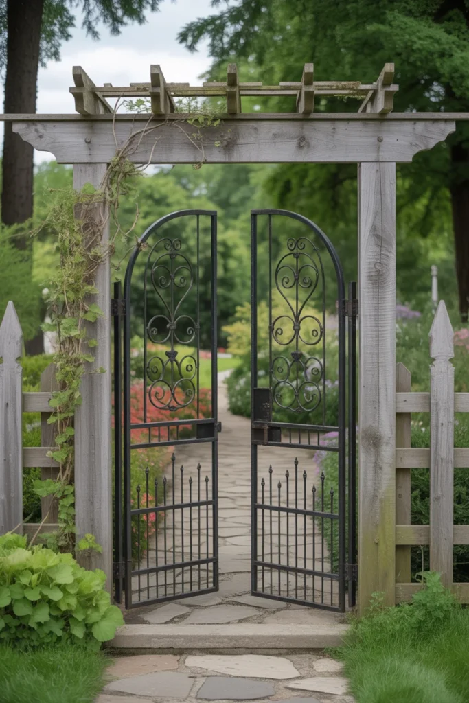 27 Stunning Garden Art Ideas for Outdoor Living Inspiration 12 Garden Gates and Artistic Entryways