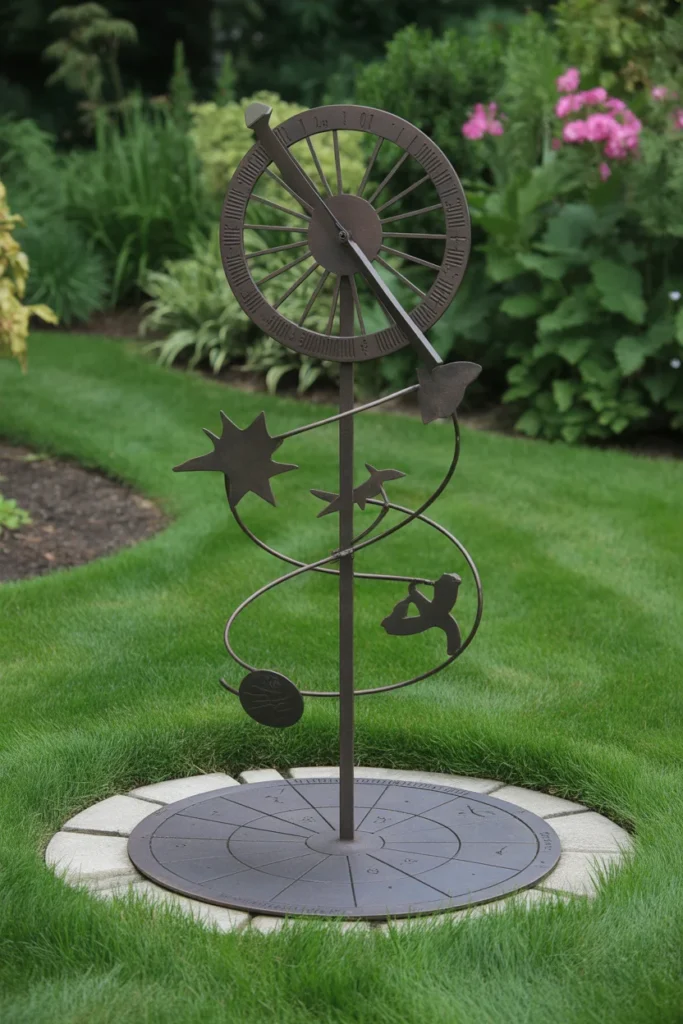 27 Stunning Garden Art Ideas for Outdoor Living Inspiration 19 Garden Sundials and Astronomical Art
