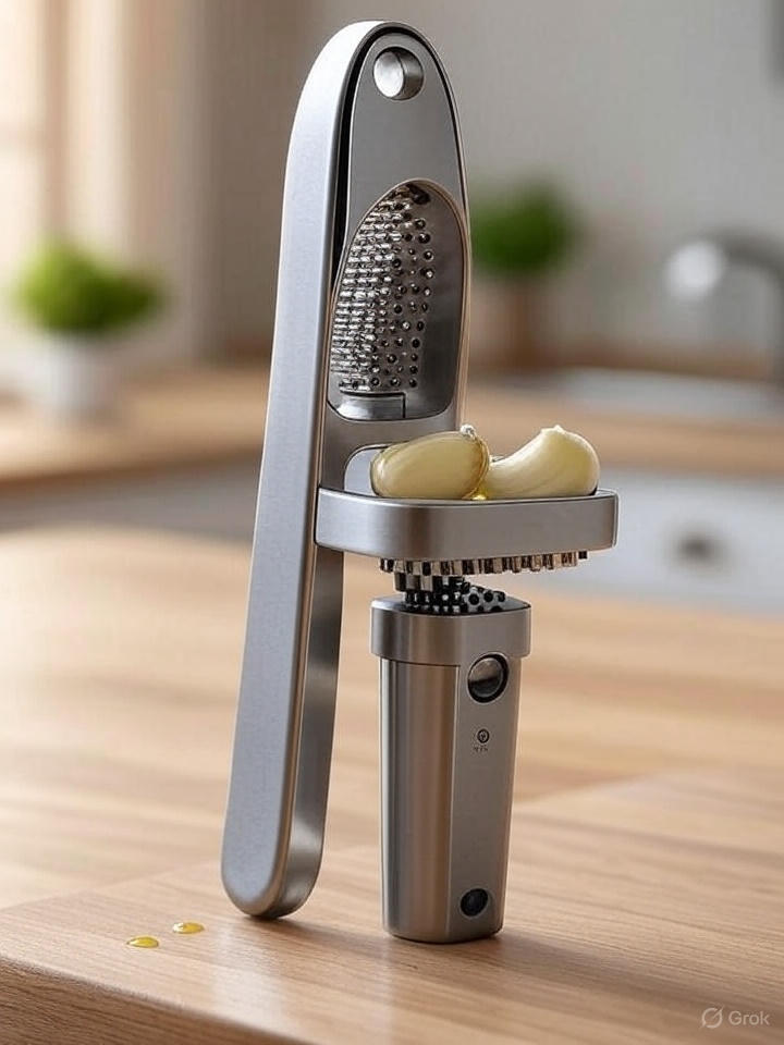 Top 30 Kitchen Accessories to Upgrade Your Cooking Space 18 Garlic Press