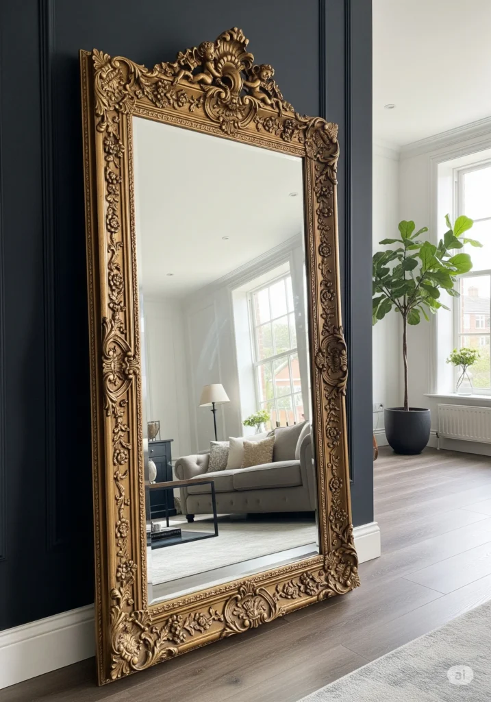 28 Elegant Mirror Wall Decor Styles to Refresh Your Home 2 Grand Statement Mirror