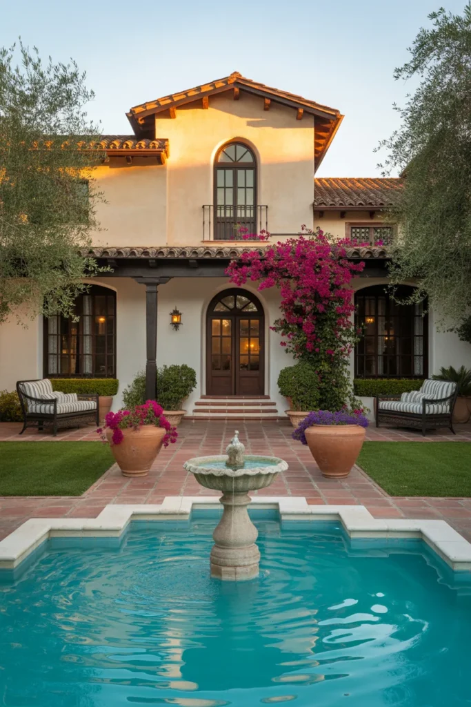 Explore Hacienda-Style Homes: Timeless Spanish Architecture & Rustic Elegance 2 Hacienda style home with stucco walls