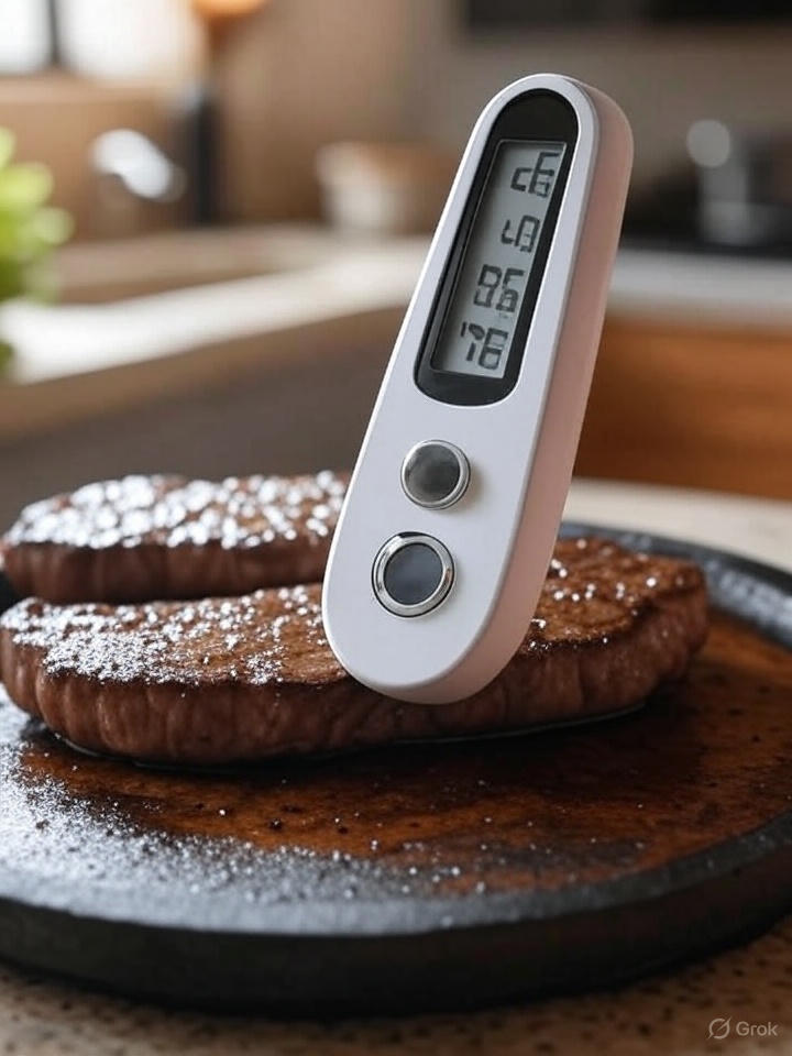 Top 30 Kitchen Accessories to Upgrade Your Cooking Space 17 Instant Read Thermometer