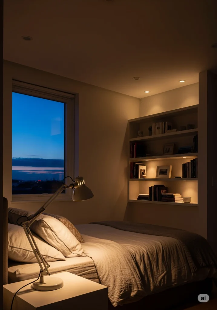 20 Unique Bedroom Lighting Ideas for a Stylish & Cozy Space 2 Layering Light for Depth and Dimension