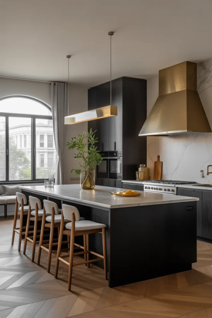 24 Modern Luxury Kitchen Designs to Inspire Your Dream Home 24 Luxury kitchen with large multi functional island