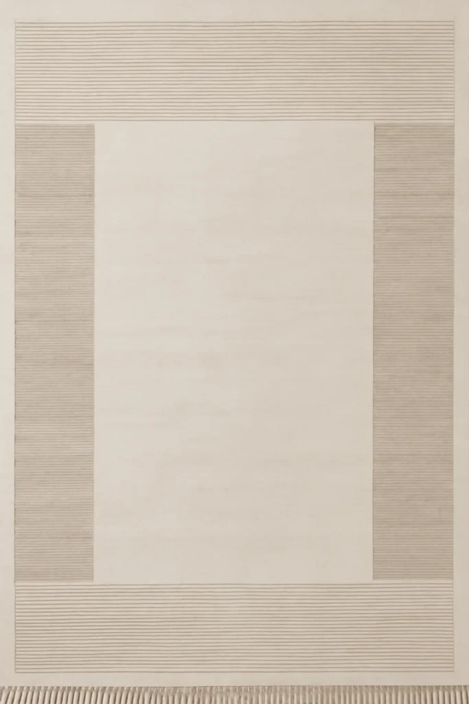 17 Kitchen Rugs to Add Style and Comfort to Your Home 12 Minimalist Neutral Rug