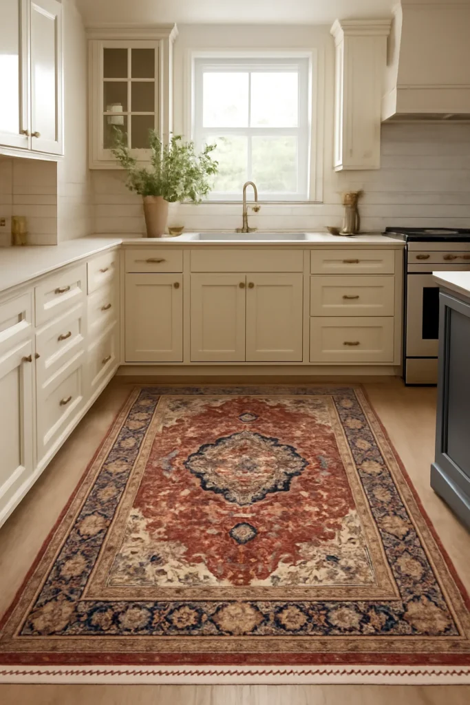 17 Kitchen Rugs to Add Style and Comfort to Your Home 6 Persian Style Rug