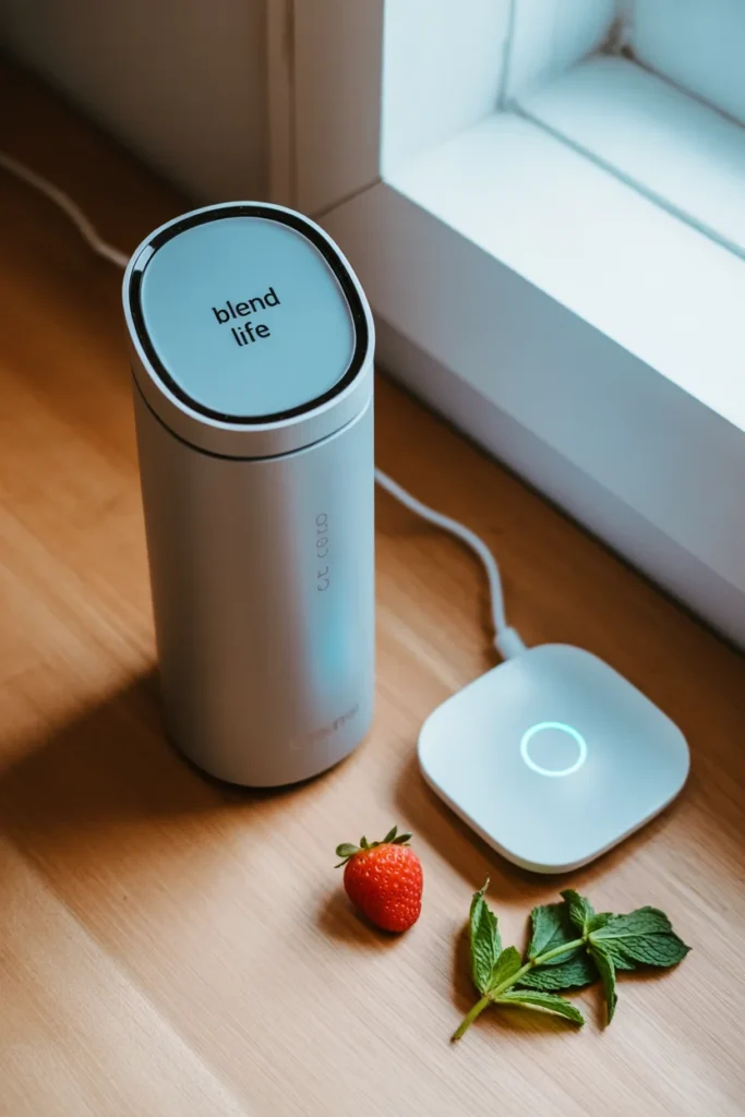 15 Must-Have Kitchen Gadgets 2025 to Transform Your Cooking Space 4 Portable smart blender with wireless charging base