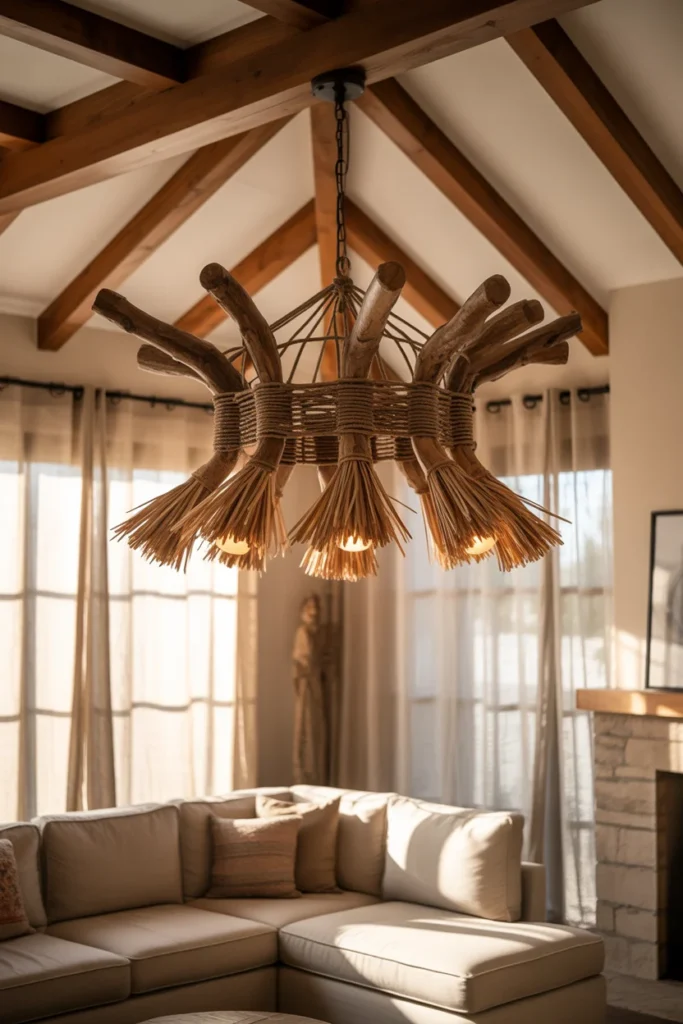 30+ Gorgeous Living Room Ceiling Lighting Ideas for Modern & Classic Homes 25 Raw Materials