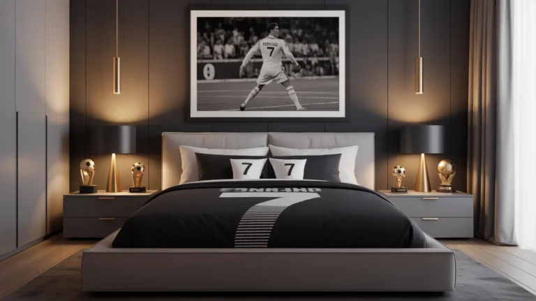 20 Unique Cristiano Ronaldo Fan Bedroom Decor Ideas for Ultimate Football Enthusiasts