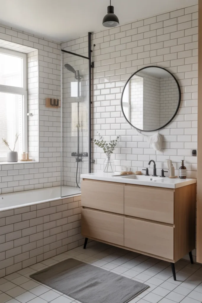 30 Modern & Classy Bathroom Decor Ideas for a Stylish Home 4 Scandinavian bathroom design
