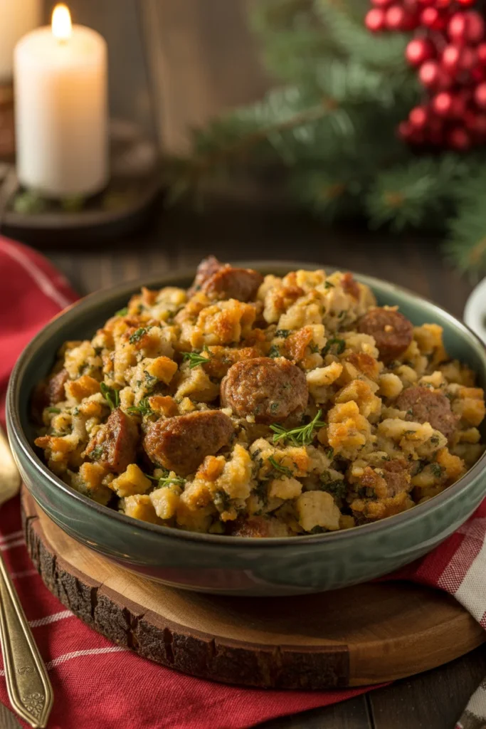 20 Simple Thanksgiving Dinner Recipes for a Perfect Holiday Feast 8 Stuffing with Sausage