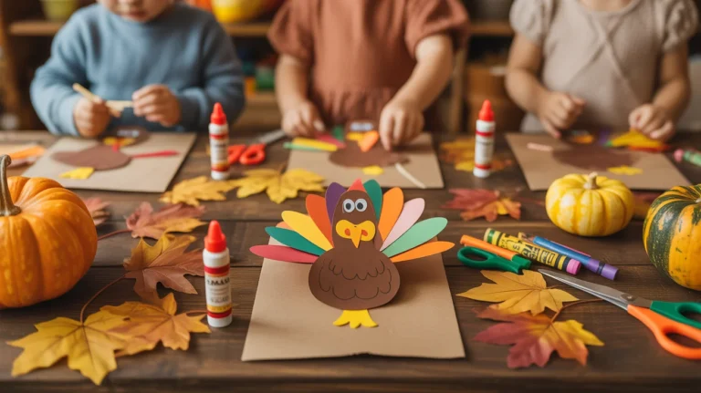 30 Fun and Creative Thanksgiving Crafts for Kids