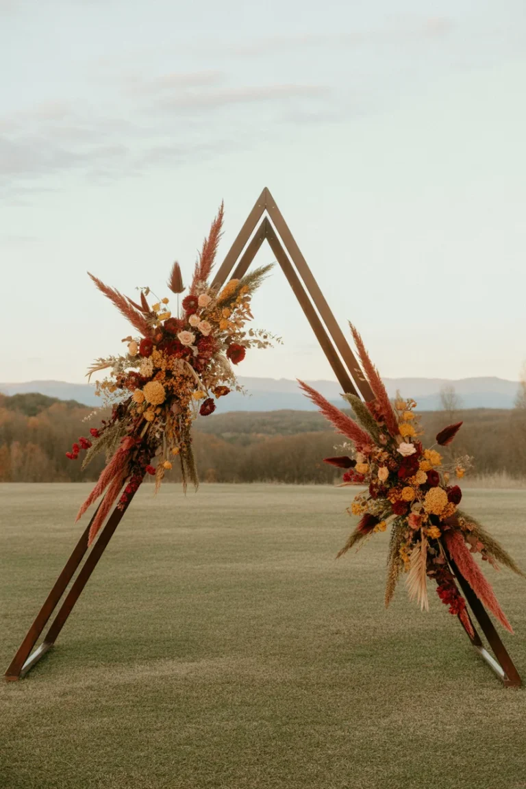 12 Magical Wedding Arch Designs to Elevate Your Fall Celebration