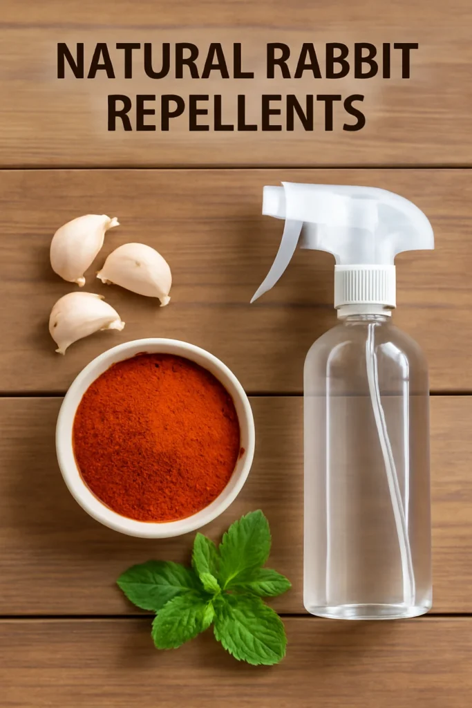 How to Keep Rabbits Away from Your Garden Naturally – Effective Tips & Tricks 3 Use Natural Rabbit Repellents