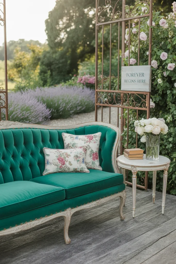 30 Simple Outdoor Wedding Decor Ideas for 2025 28 Vintage Furniture Vignettes