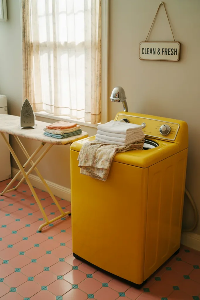 27 Laundry Room Design Ideas for a Stylish & Functional Home 17 Vintage style laundry room