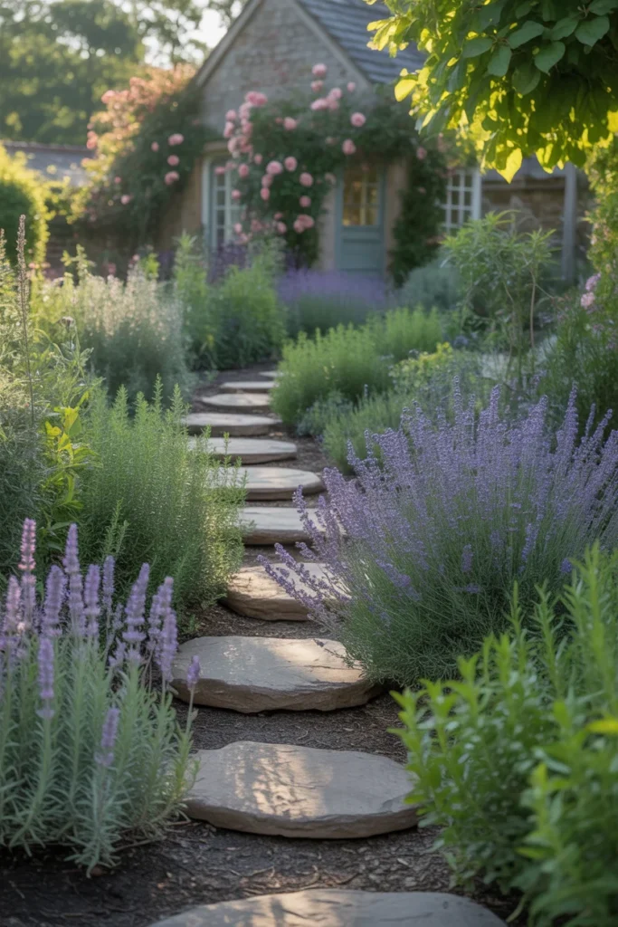 20 Easy Garden Projects 2025 | Transform Small Spaces 20 Winding garden path lined with fragrant lavender