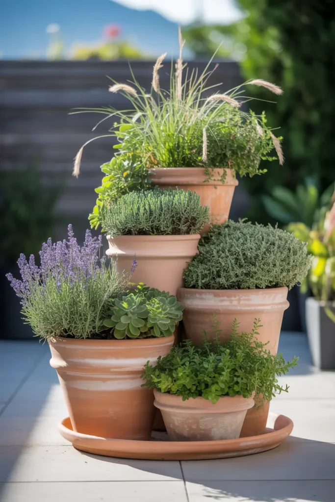 14 Low-Maintenance Garden Ideas to Save Time & Conserve Water 12 charming port container flower