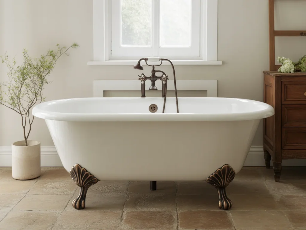 15 Stunning Bathtub Ideas to Transform Your Bathroom Remodel in 2025 6 contemporary interpretation of classic
