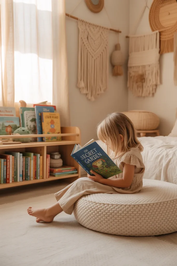 31 Creative Kids Bedroom Ideas to Inspire Your Child’s Dream Space 10 cozy bohemian kids bedroom