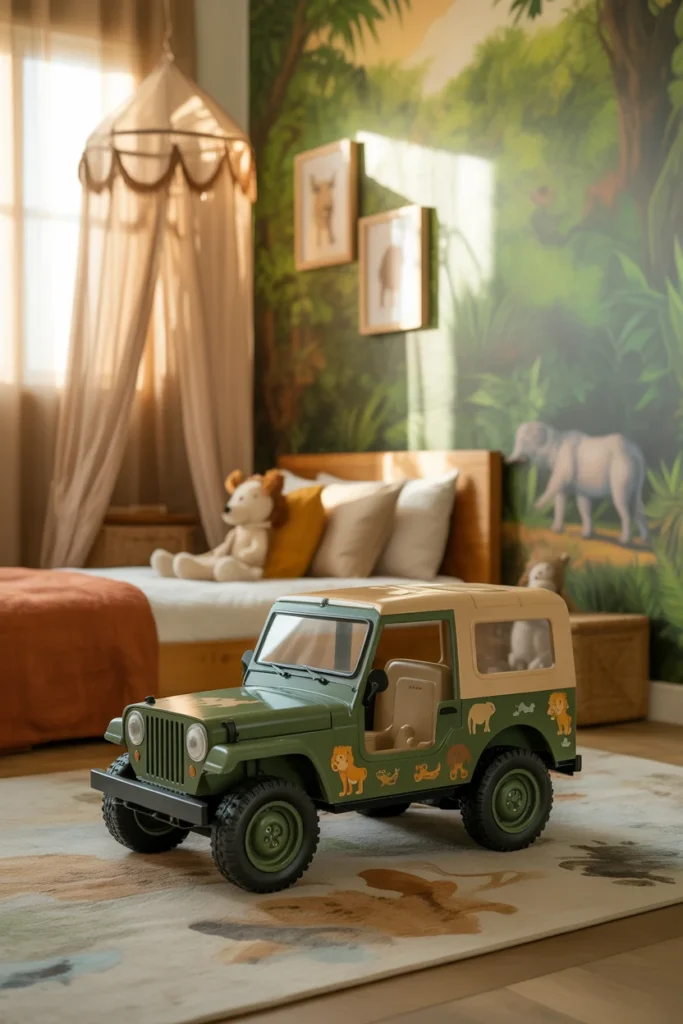 31 Creative Kids Bedroom Ideas to Inspire Your Child’s Dream Space 15 cozy children s safari bedroom