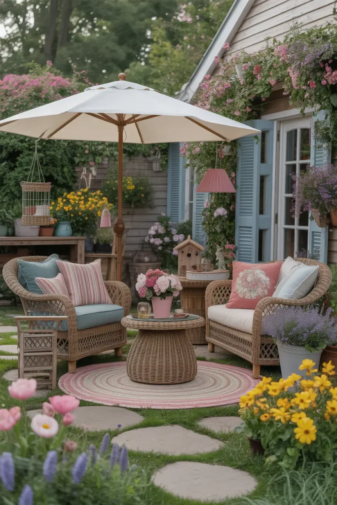 20+ Inspiring Patio Ideas for a Cozy Outdoor Space 20 cozy cottage style patio