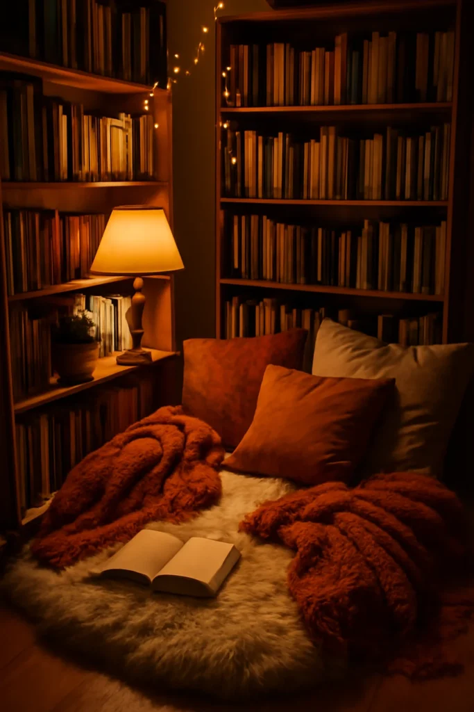 Cozy Reading Nook Ideas: Transform Your Space into a Relaxing Sanctuary 13 cozy winter reading corner
