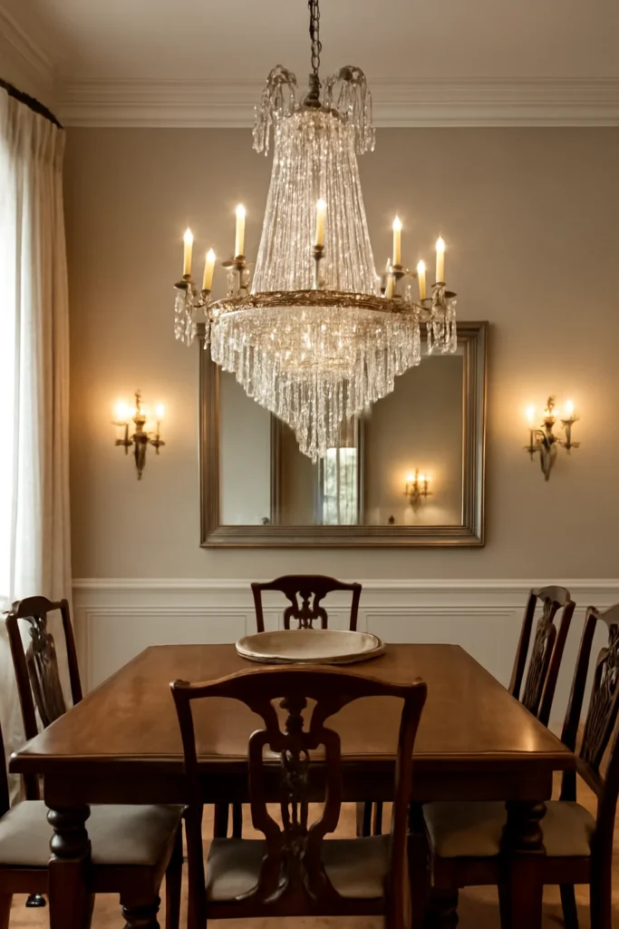 15 Dining Room Chandelier Ideas to Brighten & Elevate Your Space 2 crystal chandelier