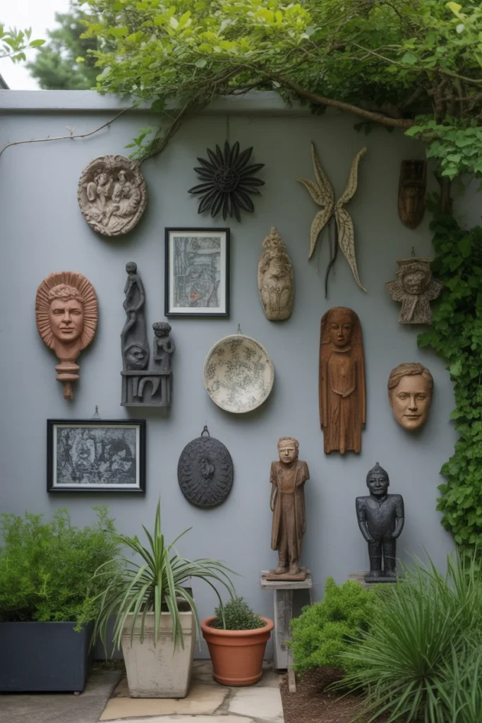 27 Stunning Garden Art Ideas for Outdoor Living Inspiration 13 designate areas of your garden as outdoor gallery