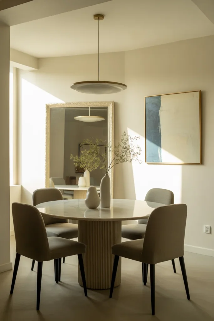 25 Modern Small Dining Room Ideas for 2026 | Stylish & Space-Saving Solutions 21 dining room featuring quality dining furniture