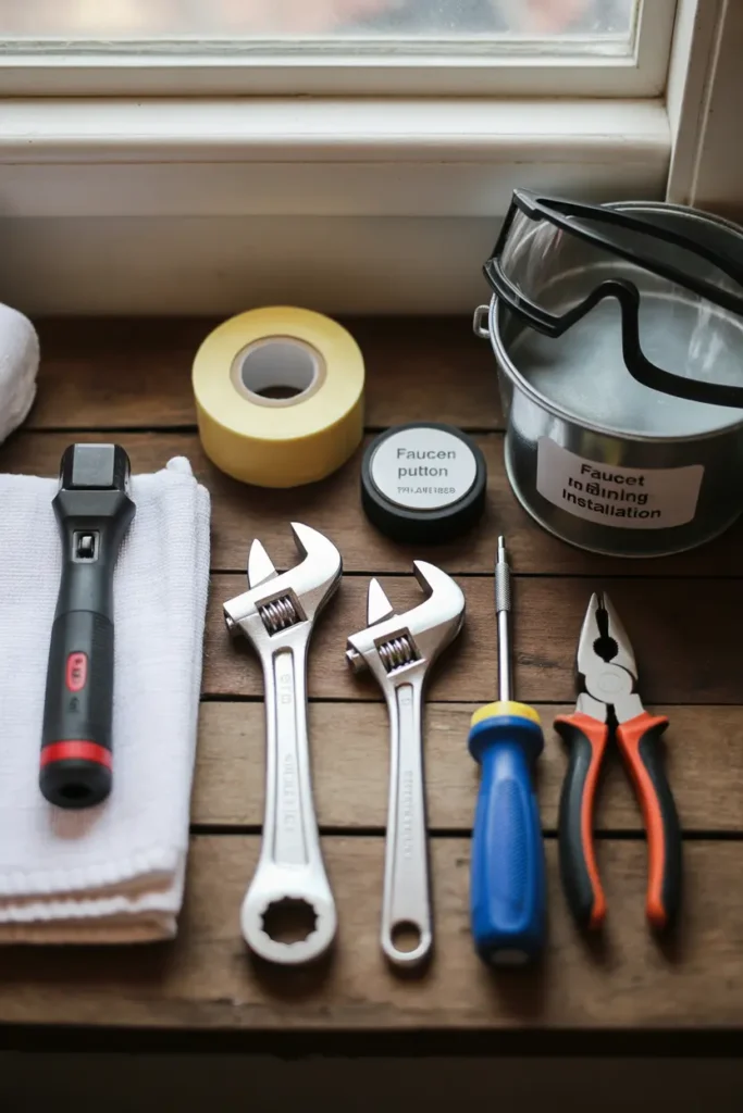 How to Install a Kitchen Faucet: Complete Step-by-Step Guide 2 faucet installation tools