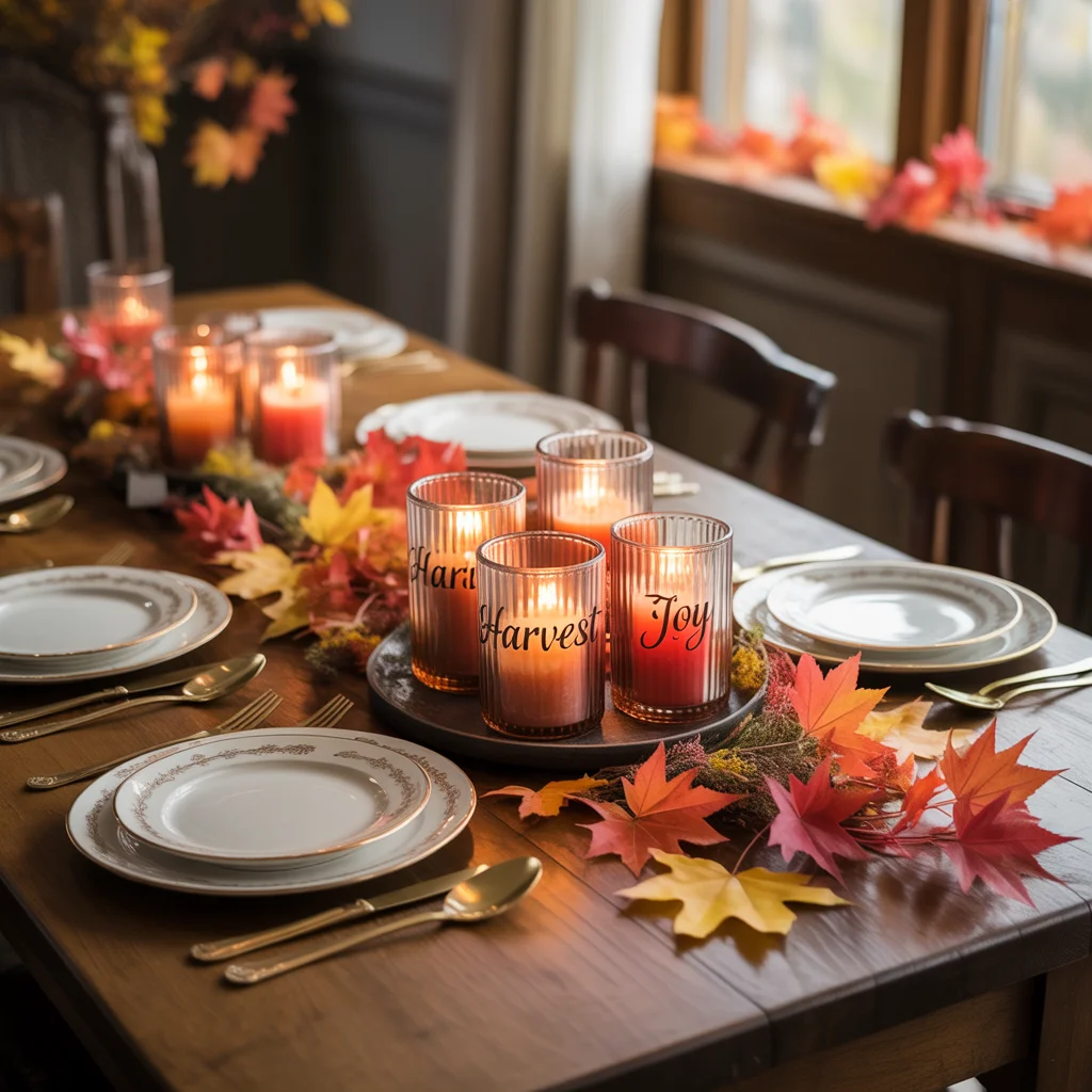 25 Easy Thanksgiving Table Decor Ideas Anyone Can Try 15 festive dining table adorned
