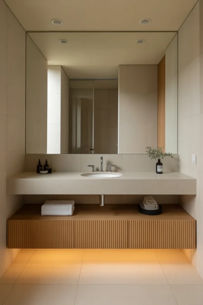 floating vanity