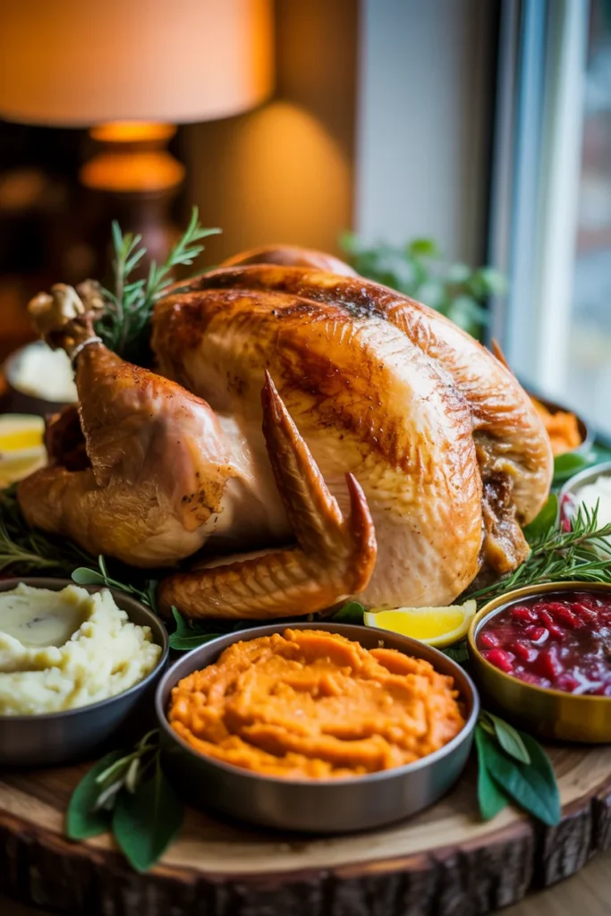 20 Simple Thanksgiving Dinner Recipes for a Perfect Holiday Feast 2 golden brown roast turkey