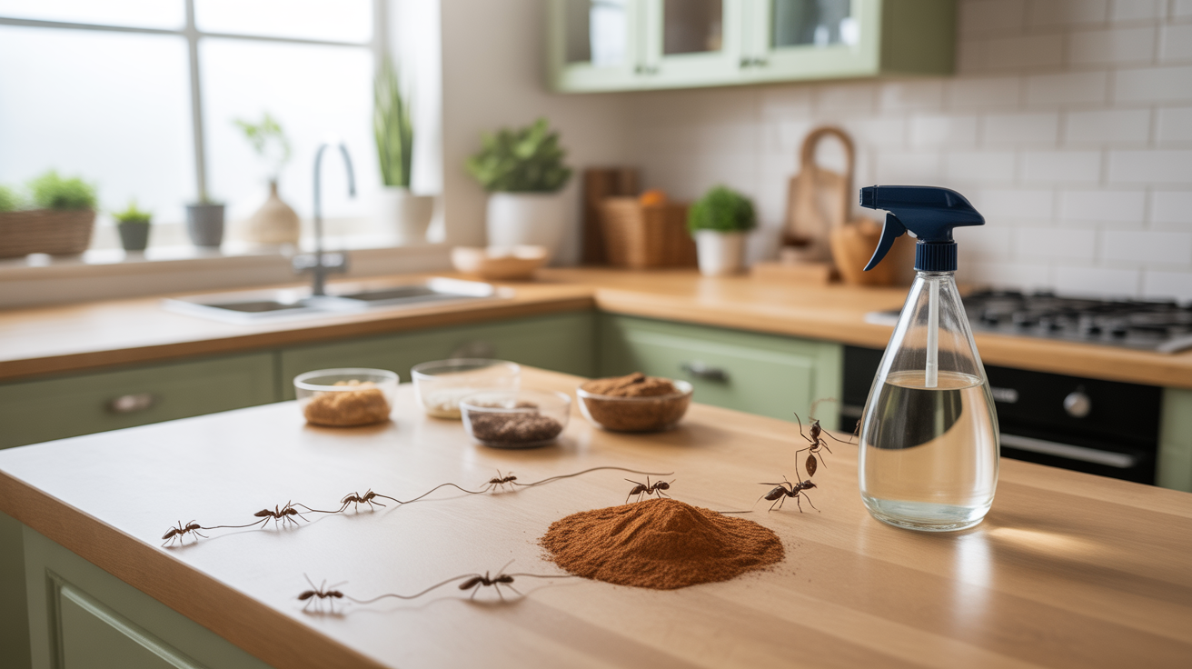 how to get rid of kitchen ants diy solutions