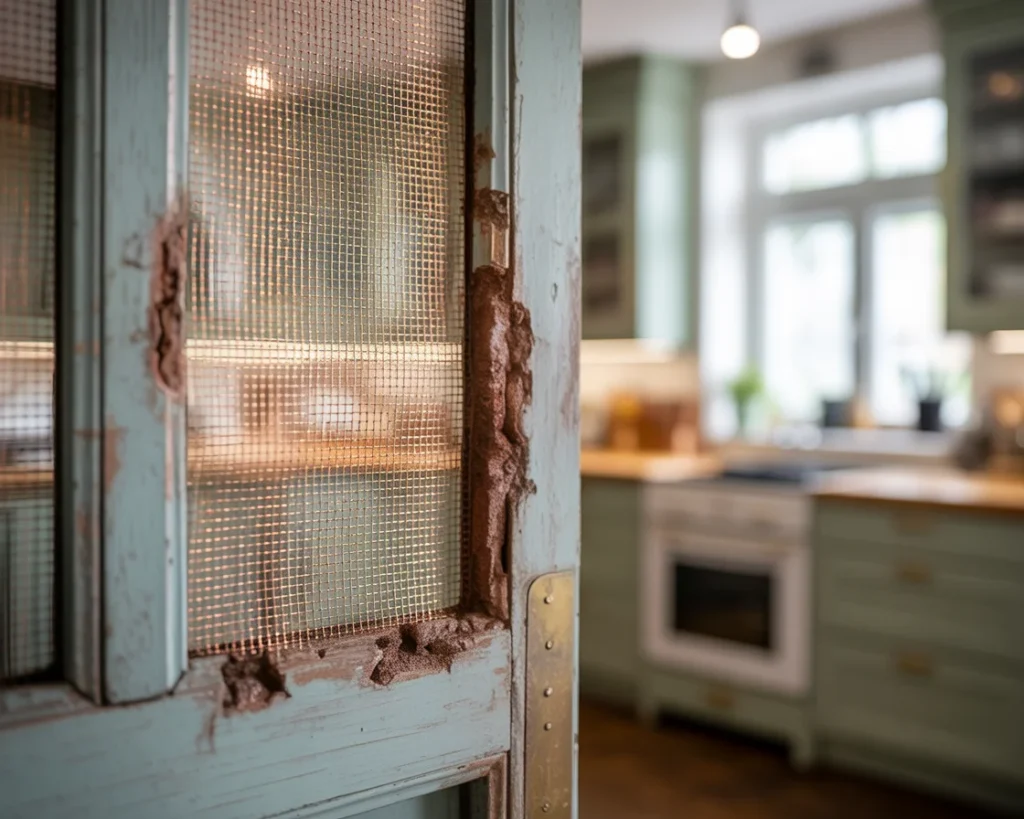 7 Proven Ways to Get Rid of Kitchen Ants Fast – Say Goodbye to Ants Today 7 kitchen doorframe or window with cracks visible