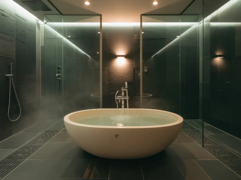 15 Stunning Bathtub Ideas to Transform Your Bathroom Remodel in 2025 8 luxurious wet room Tub